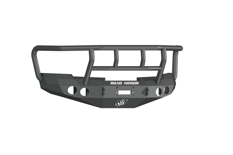 Chevrolet 1500 Front Bumper - Road Armor - Stealth with Titan II Guard - Tex Blk - `08-`13